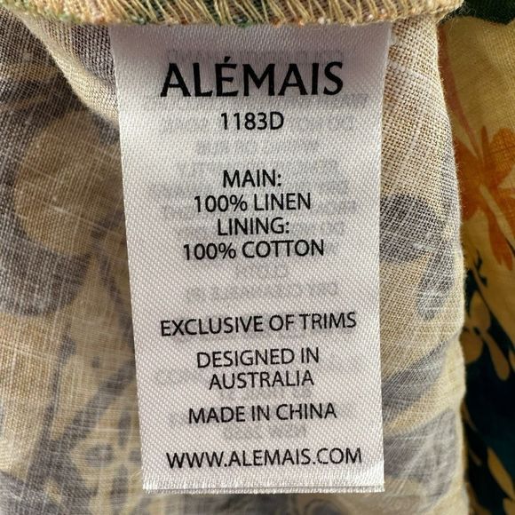 Alemais Multicolor Floral Midi Dress - Picture 11 of 13